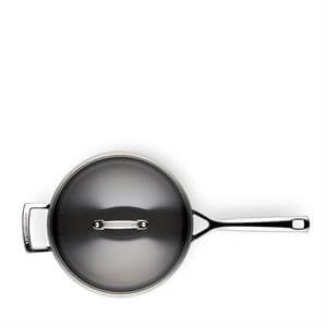 Le Creuset Toughened Non-Stick Saute Pan with Glass Lid 26cm